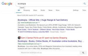 Google results injection!