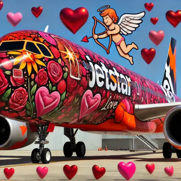 Jetstar Australia Valentine's Day 8 Hour Sale - Flights from $54 one way