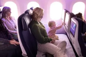 Air New Zealand Economy Skycouch
