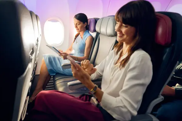 Virgin Australia Introduces “Neighbour-Free Seating” — Bids Starting at $30 - from Australia promotional image