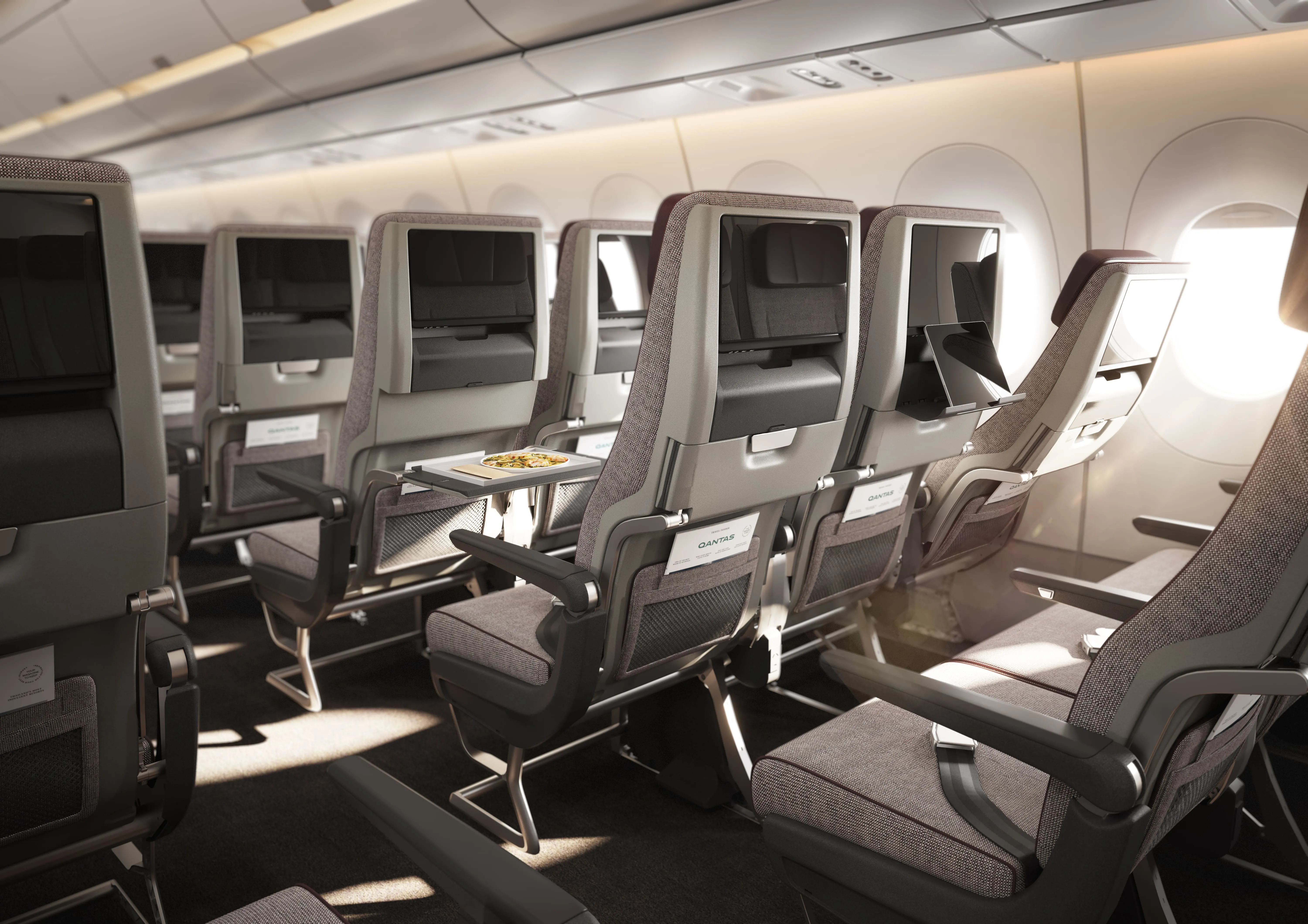 Qantas A350 Economy Class
