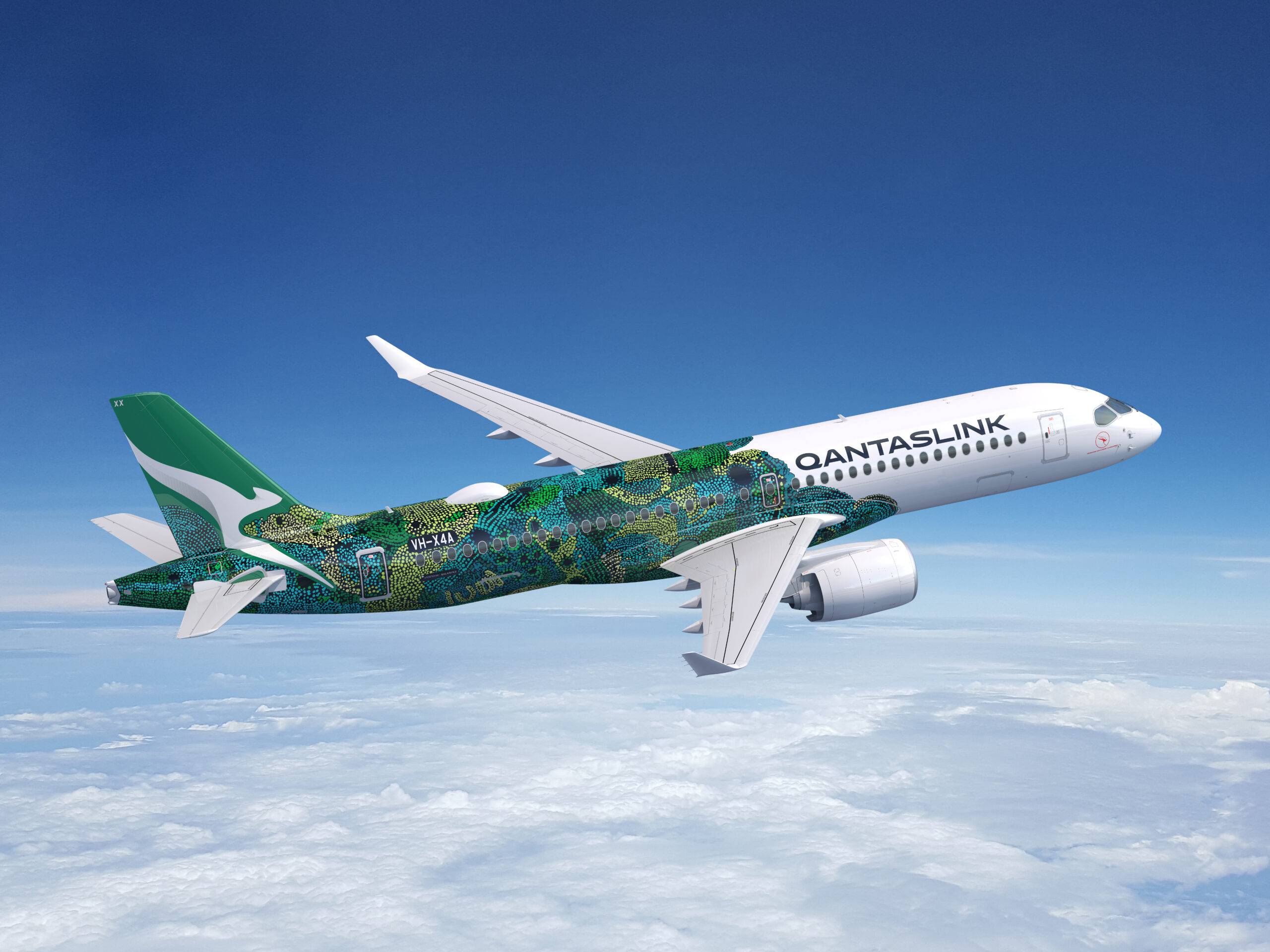 QantasLink’s first brand new Airbus A220 aircraft unveiled