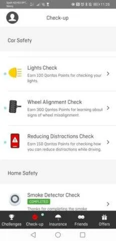 At least 550 newly available Qantas Points in 5 minutes via the Qantas Wellbeing app!
