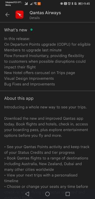 Qantas Introduces On Departure Points Upgrades for Eligible Members