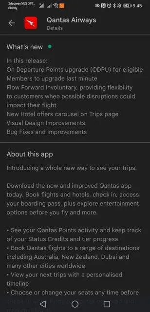 Qantas Introduces On Departure Points Upgrades for Eligible Members