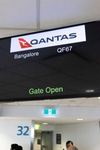 Qantas:  New Sydney to Bengaluru Flights Take Off