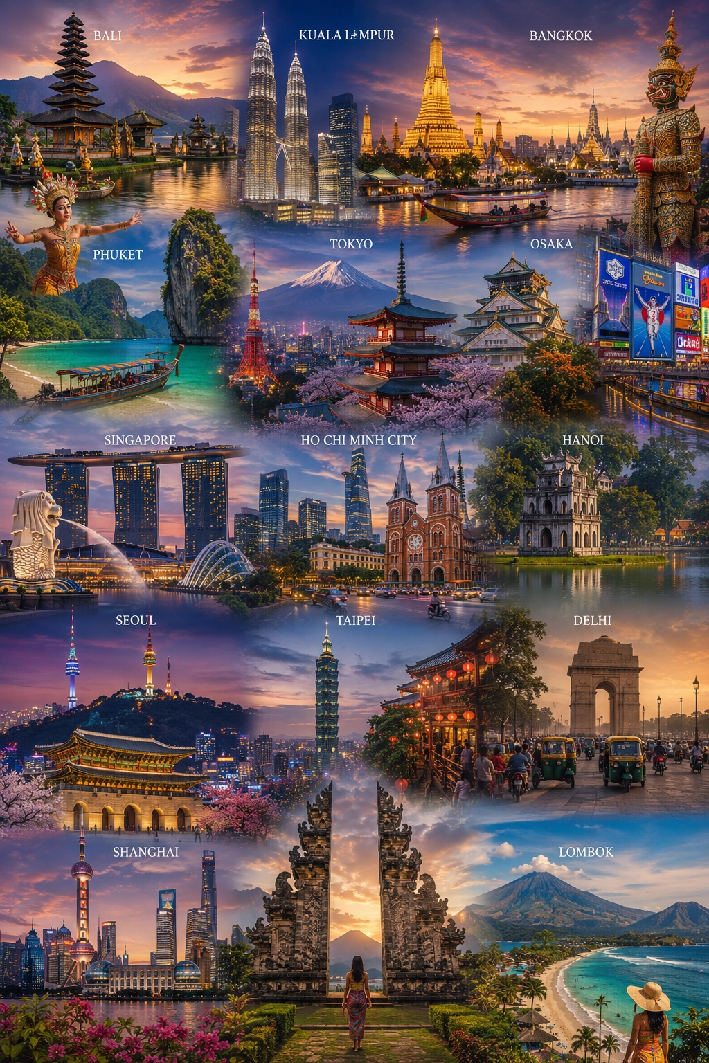 AirAsia One-Way: PER/SYD/MEL to Asia — Bali from $143, Singapore $183, KL $194, Phuket $202, Bangkok $221, Tokyo $266 & More