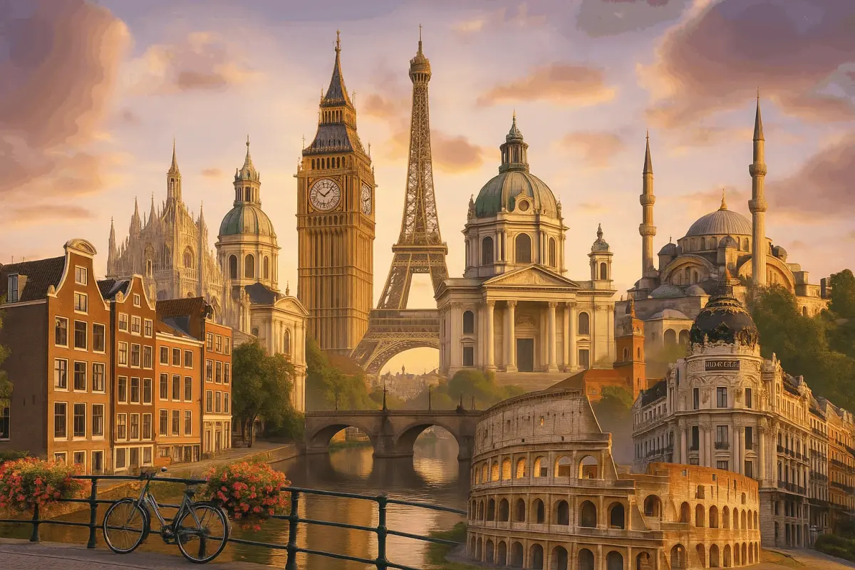 Asiana Business Class: Sydney to Europe from $6,199 - Barcelona, Budapest, Frankfurt, Istanbul, London, Milan, Paris, Prague & Rome