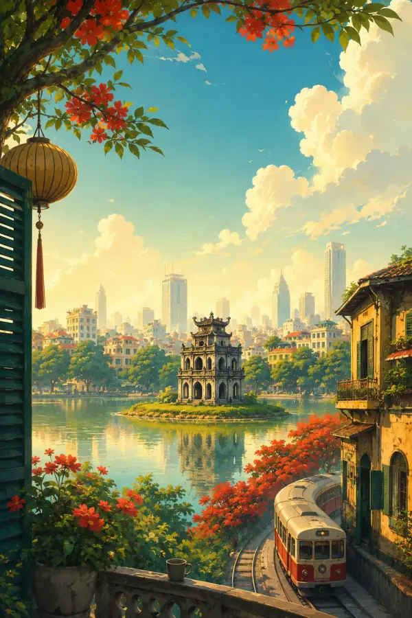 Hainan Airlines: Auckland to Hanoi, Vietnam from $976 Return - July to August 2026 - from Auckland promotional image