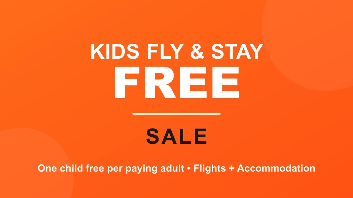 Jetstar Kids Fly & Stay FREE Packages: Gold Coast from $598, Cairns $603, Uluru $1,052 per Adult