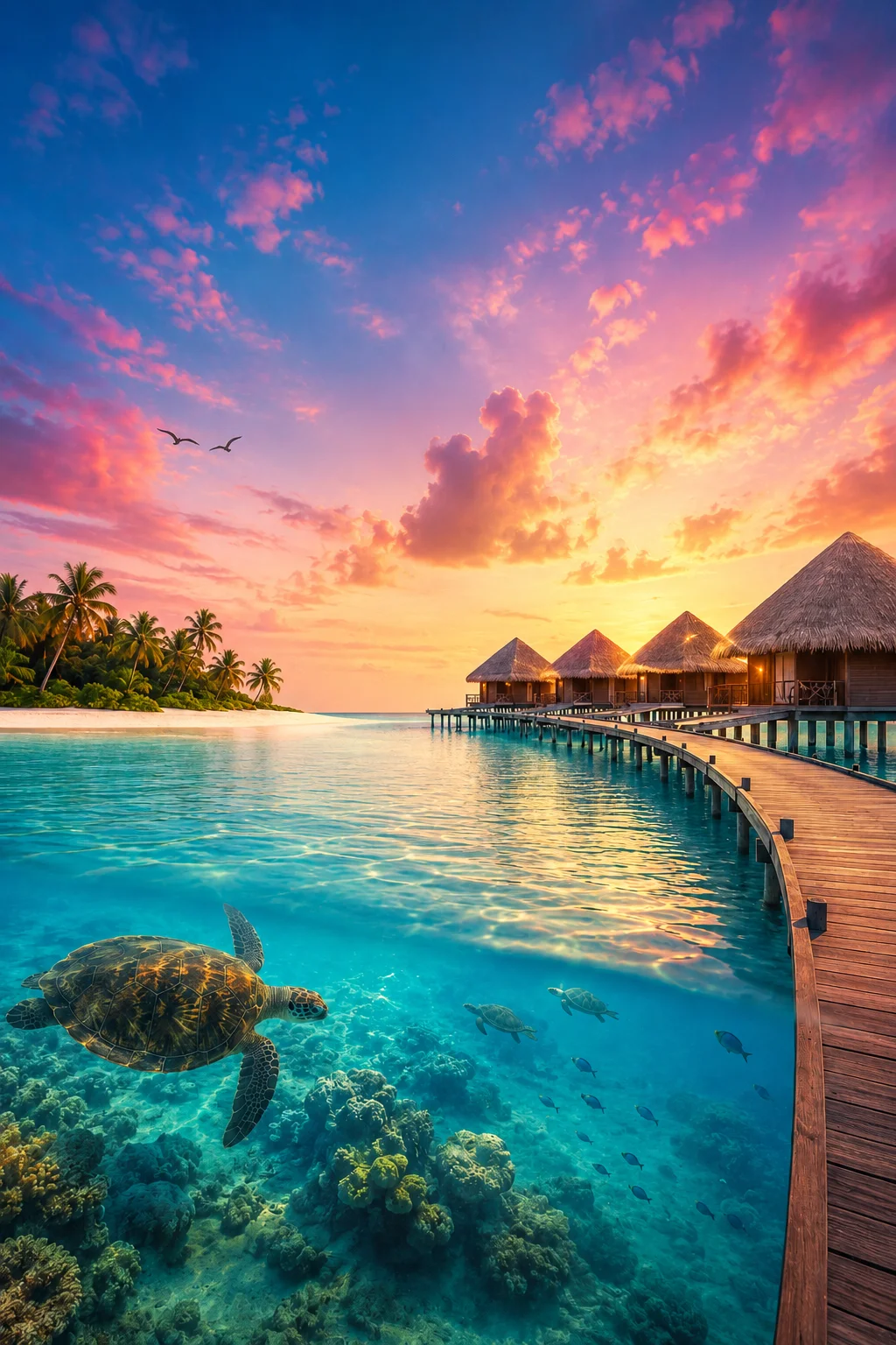 Luxury Escapes: $100 return flights Melbourne to Maldives DIRECT - First time ever!