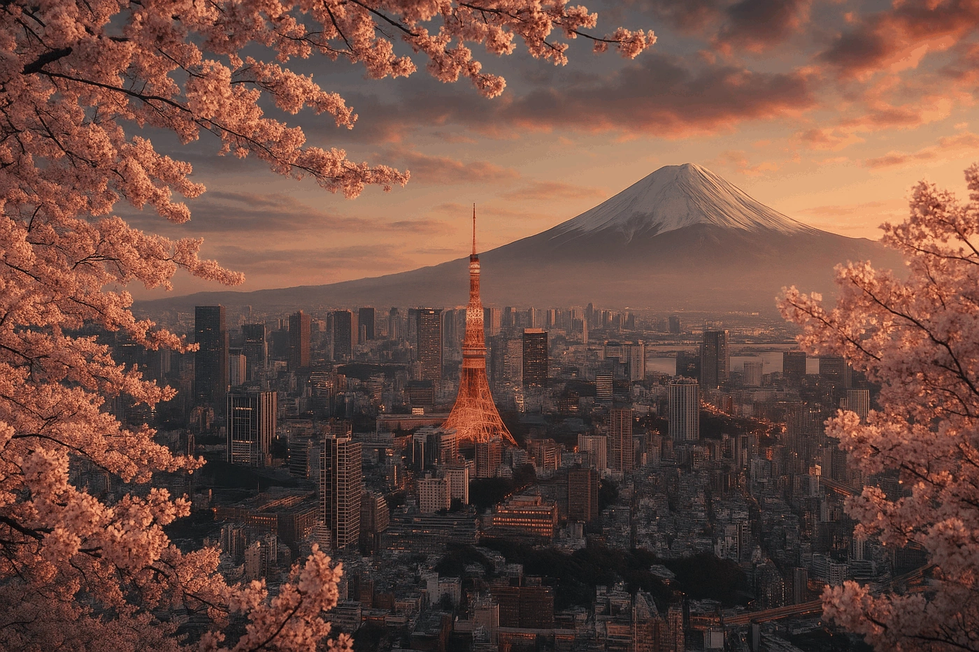 Tokyo, Japan Return on Qantas Airways : Auckland from $1148, Christchurch $1149, Wellington $1151 via Aus [Incl Cherry Blossom Season]