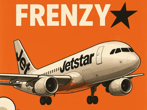 Jetstar NZ Weekend Frenzy! Domestic from $71, Intl from $179 - Ends Monday! - from Auckland, Christchurch, Wellington, Dunedin, Queenstown, Hamilton promotional image