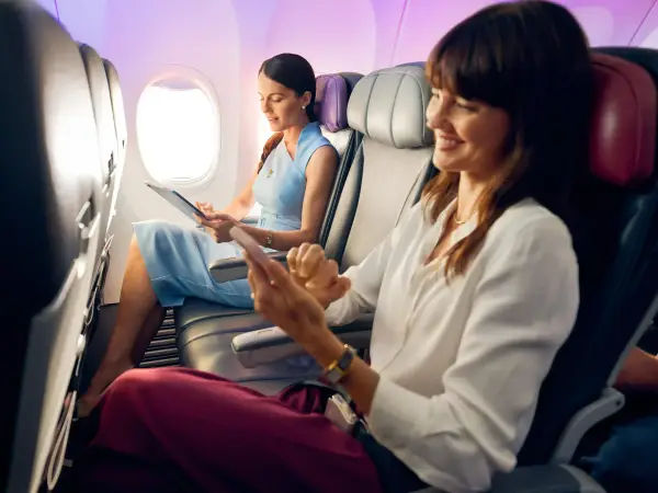 Virgin Australia Introduces “Neighbour-Free Seating” — Bids Starting at $30 - from Australia promotional image