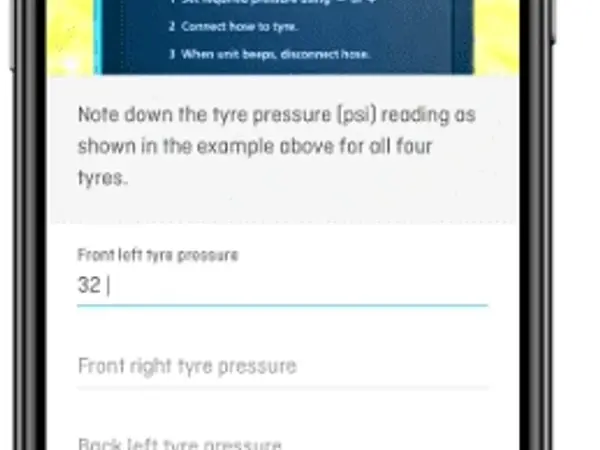 Up to 50 Easy Qantas Points (1 min) for checking your tyre pressure