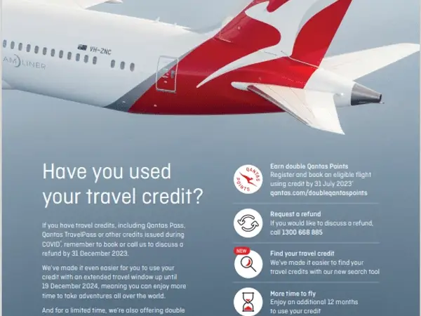 Is There Qantas Credit With Your Name On It?