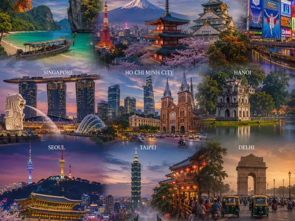 AirAsia One-Way: PER/SYD/MEL to Asia — Bali from $143, Singapore $183, KL $194, Phuket $202, Bangkok $221, Tokyo $266 & More - from Perth, Sydney, Melbourne promotional image
