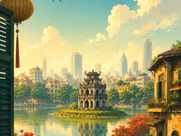 Hainan Airlines: Auckland to Hanoi, Vietnam from $976 Return - July to August 2026 - from Auckland promotional image