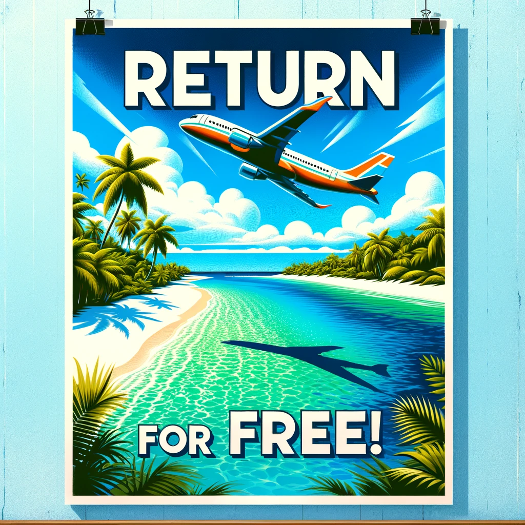 Jetstar Return for Free poster