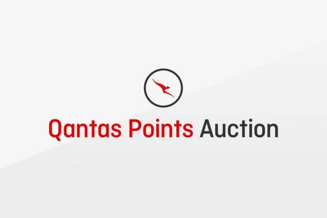 Qantas Points Auction Logo